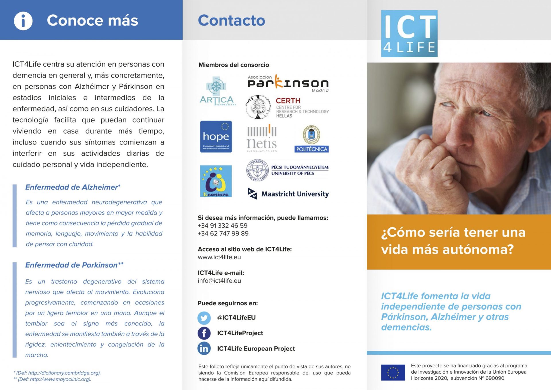 ICT4Life patient leaflet_ESP