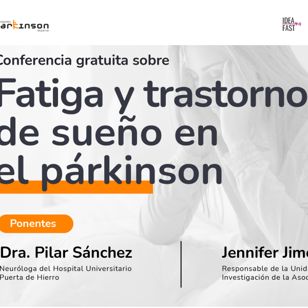 Conferencia gratuita sobre fatiga y trastornos de sueño en el párkinson
